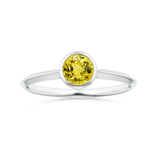 Round AAAA Yellow Sapphire