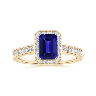 Emerald Cut AAAA Tanzanite