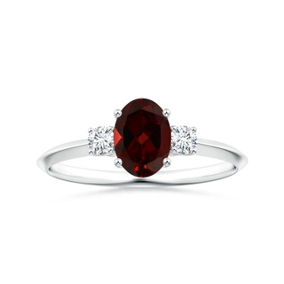 Oval AAA Garnet