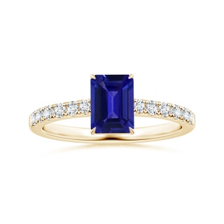 Emerald Cut AAAA Tanzanite