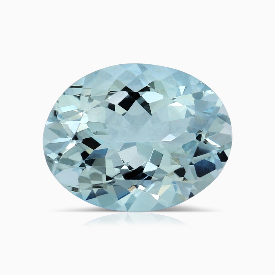 9.91x7.81x5.24mm AA GIA Certified Prong-Set Solitaire Oval Aquamarine Nature Inspired Ring in 18K Rose Gold side 699