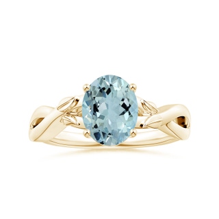 Oval AA Aquamarine