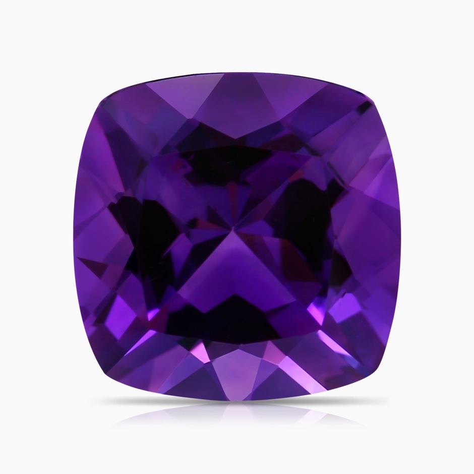9.05x9.01x5.66mm AAAA Princess Diana Inspired GIA Certified Cushion Amethyst Ring with Halo in Rose Gold side 699