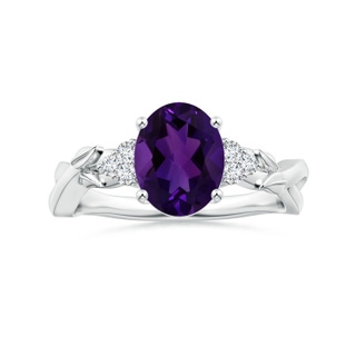 Oval AA Amethyst