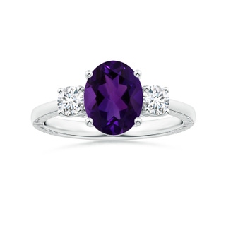 Oval AA Amethyst