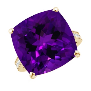 Cushion AAA Amethyst