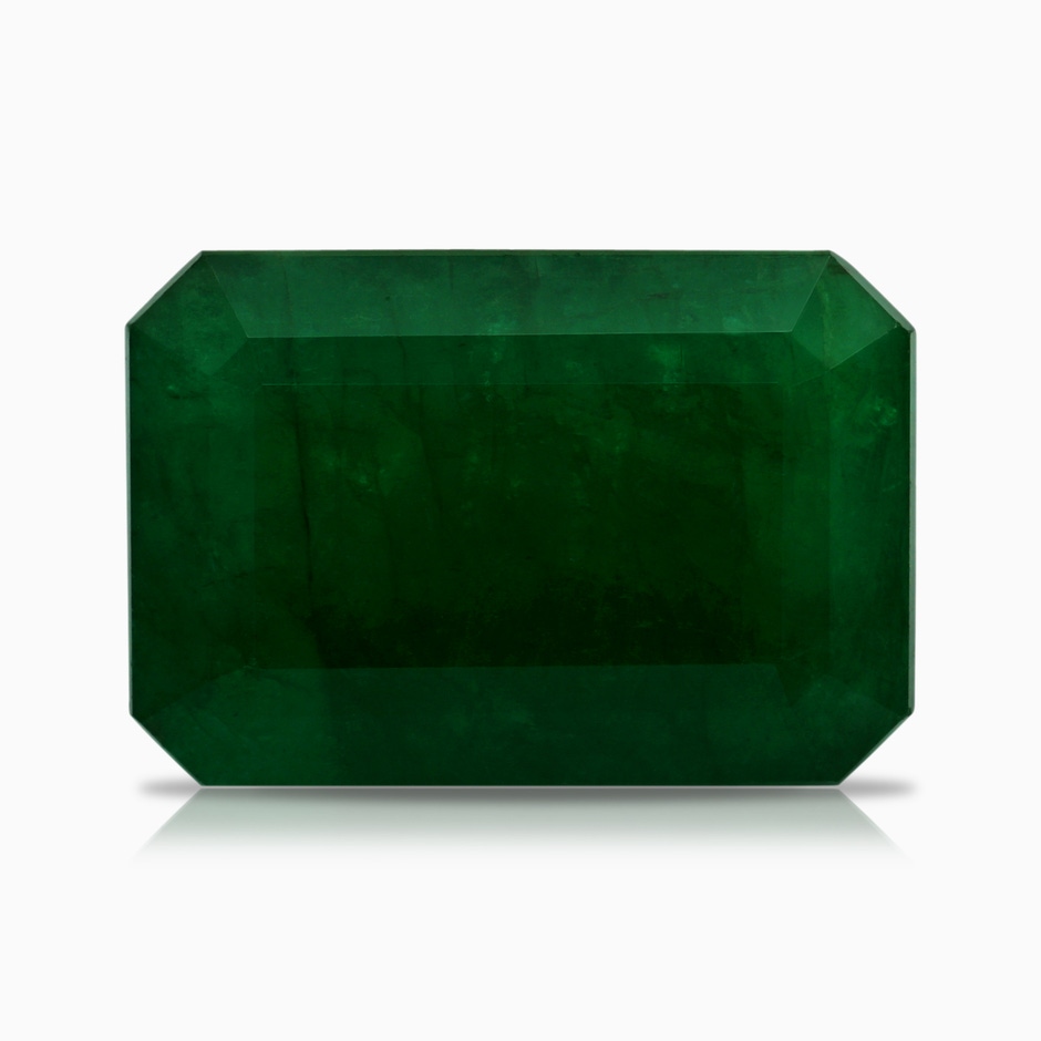 19.40x13.39x10.04mm A Prong-Set GIA Certified Solitaire Emerald-Cut Emerald Reverse Tapered Ring in Rose Gold side 899