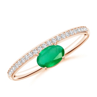 Oval A Emerald
