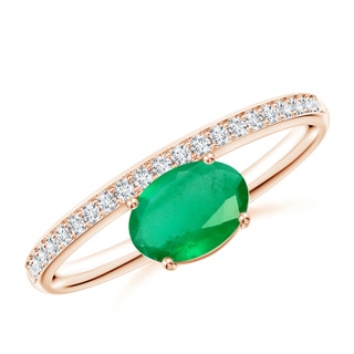 Oval A Emerald