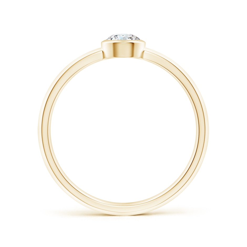 4.1mm GVS2 Classic Bezel-Set Round Diamond Solitaire Ring in Yellow Gold side 199