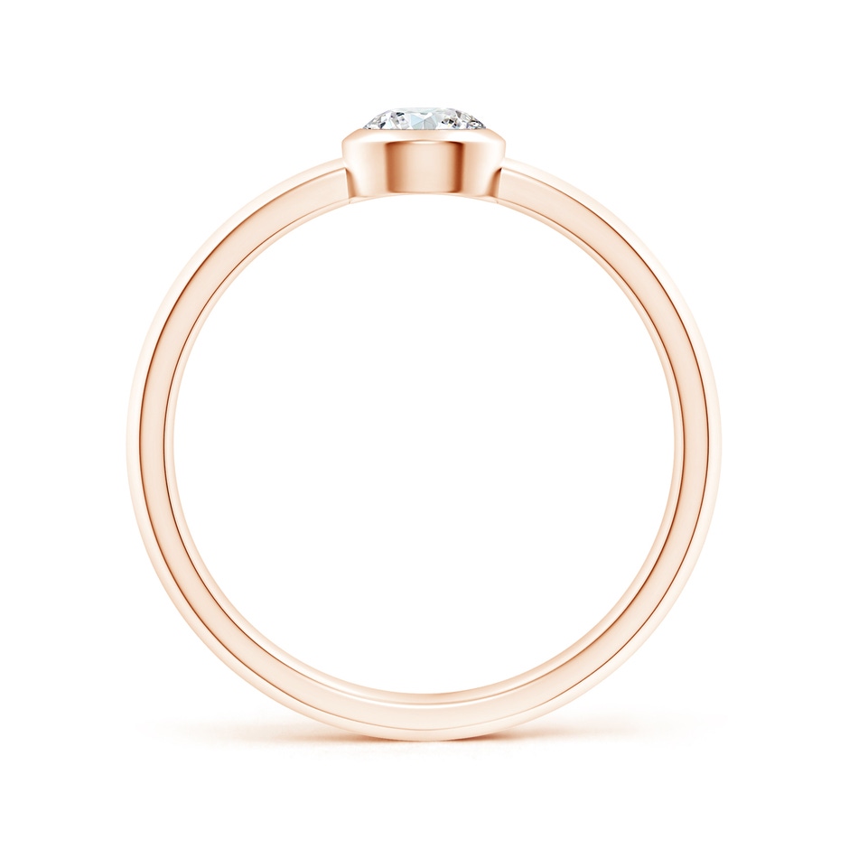 4.4mm GVS2 Classic Bezel-Set Round Diamond Solitaire Ring in Rose Gold side 199