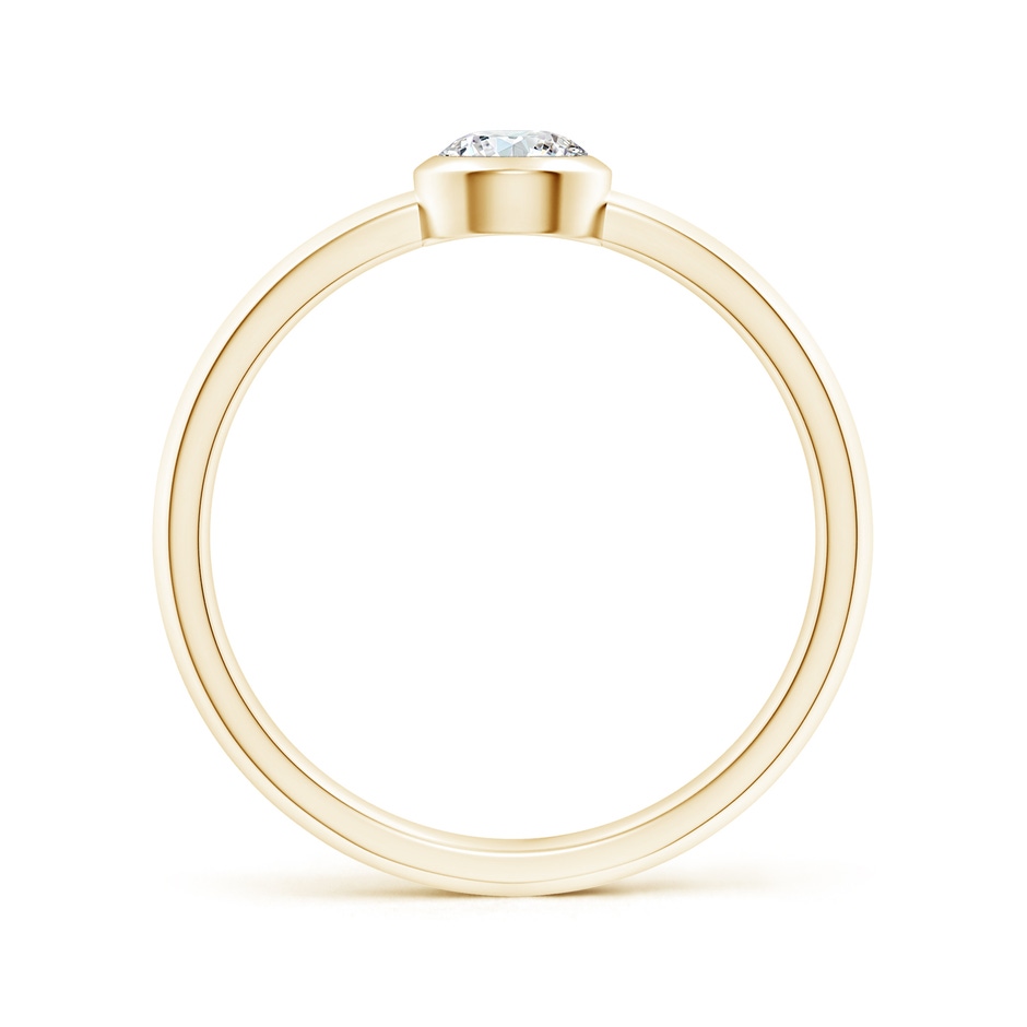 4.4mm GVS2 Classic Bezel-Set Round Diamond Solitaire Ring in Yellow Gold side 199