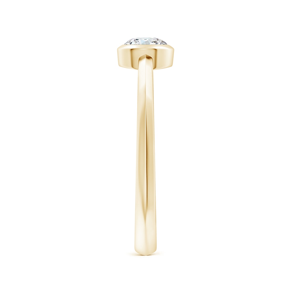 4.4mm GVS2 Classic Bezel-Set Round Diamond Solitaire Ring in Yellow Gold side 299