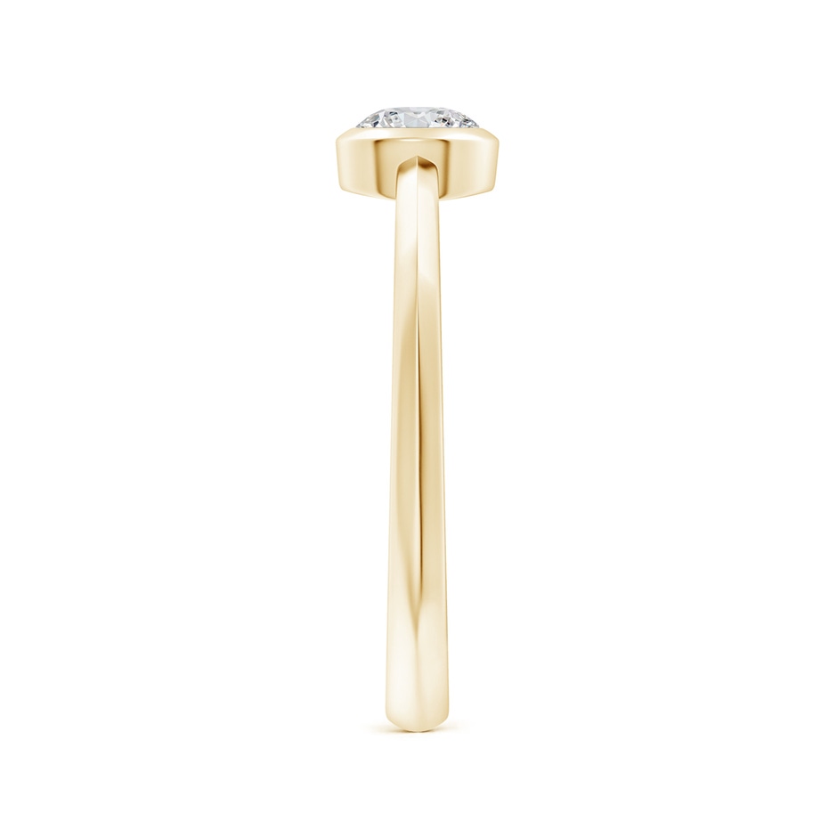 4.4mm HSI2 Classic Bezel-Set Round Diamond Solitaire Ring in Yellow Gold side 299