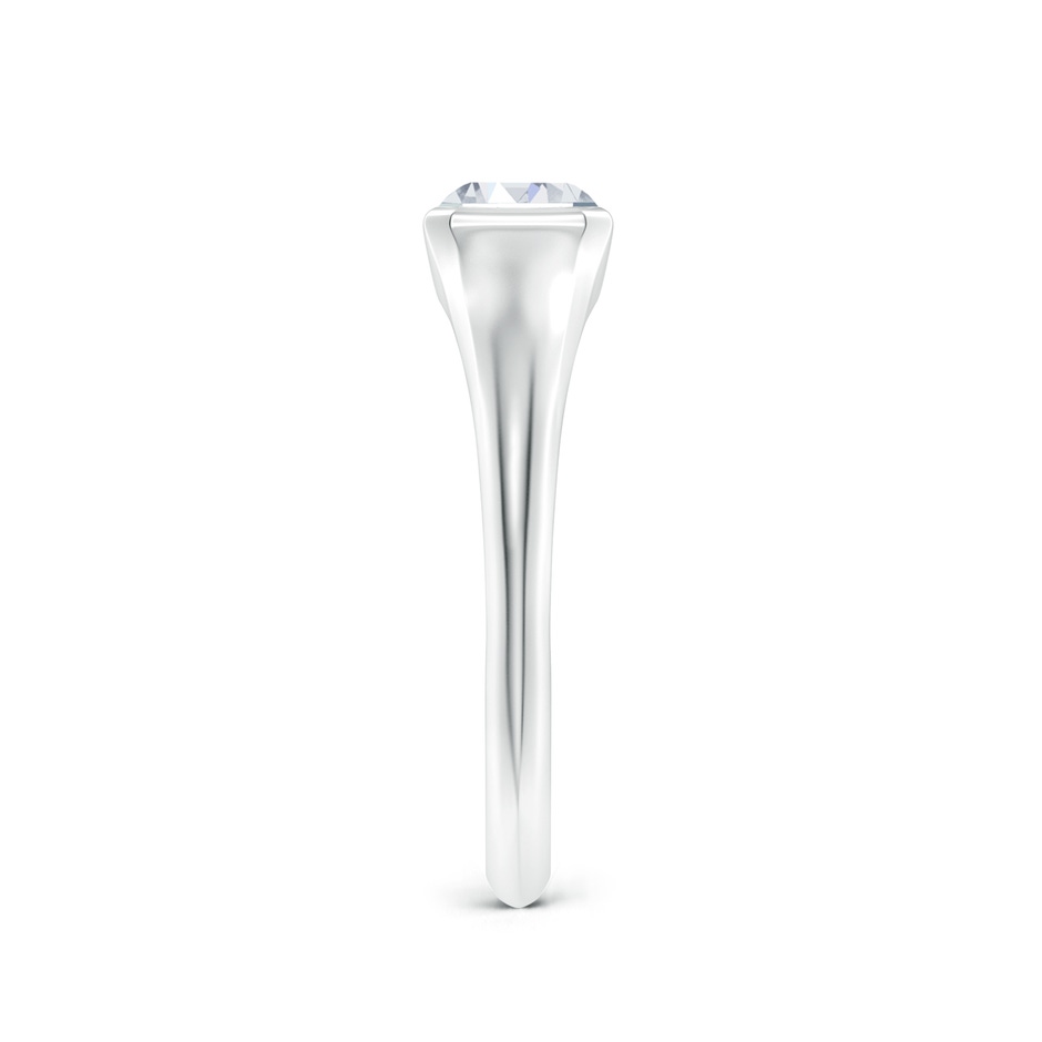7x5mm GVS2 Emerald-Cut Diamond Signet Ring in P950 Platinum side 299