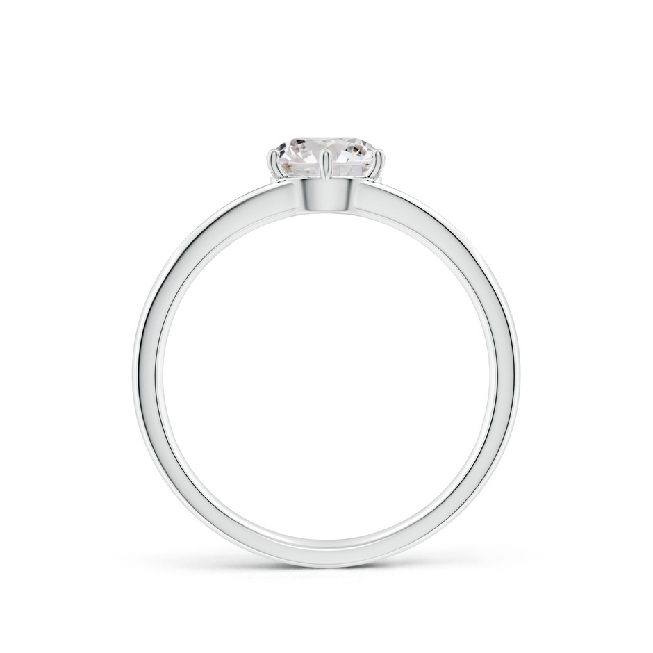 6mm IJI1I2 Round Diamond Engagement Ring with Accents in P950 Platinum side 199
