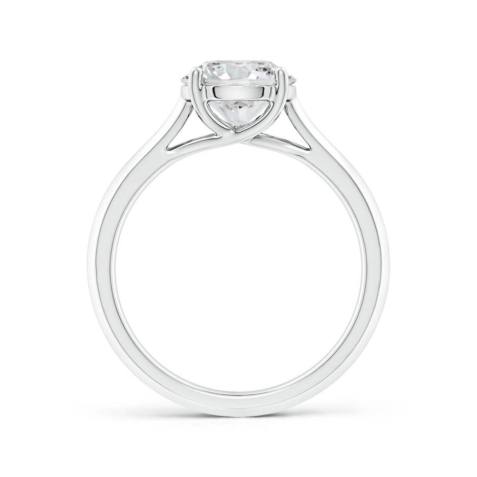 8mm HSI2 Round Diamond Knife-Edge Shank Trellis Engagement Ring in P950 Platinum side 199