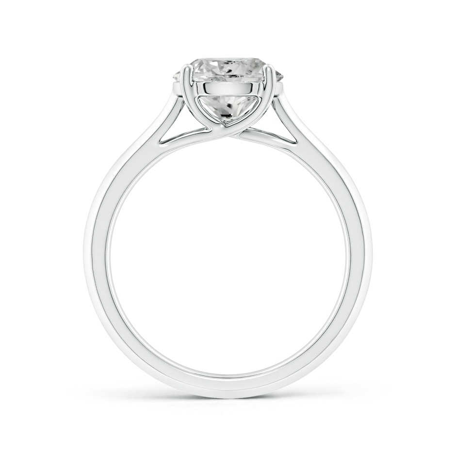 8mm KI3 Round Diamond Knife-Edge Shank Trellis Engagement Ring in P950 Platinum side 199