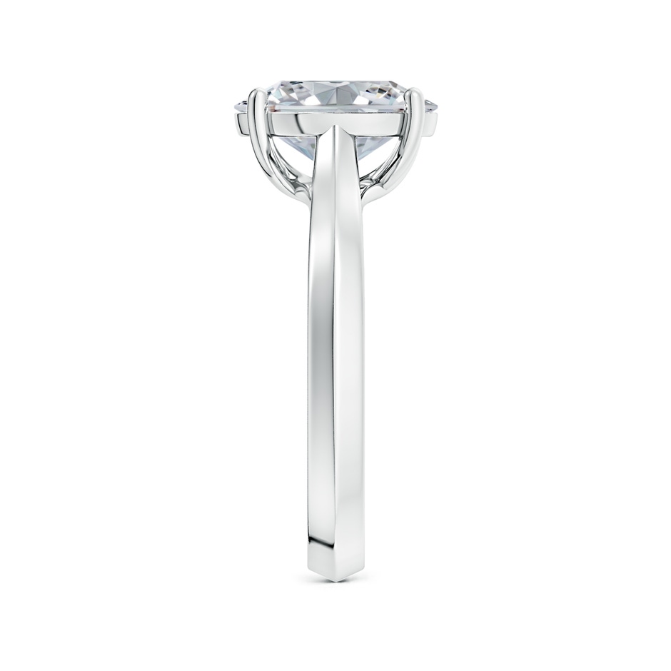 10x8mm HSI2 Oval Diamond Knife-Edge Shank Trellis Engagement Ring in P950 Platinum side 299