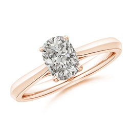Cushion Rectangular Diamond Solitaire Rings