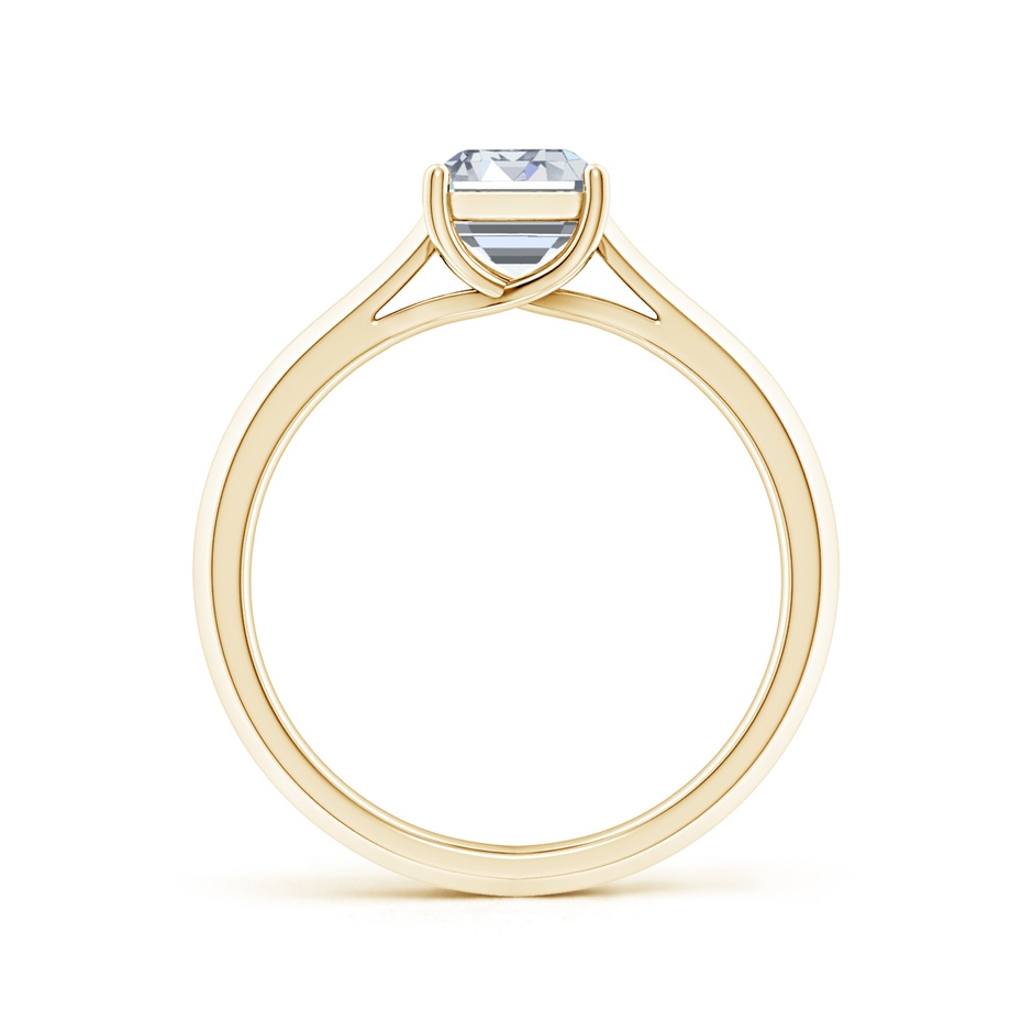 7.5x5.5mm HSI2 Emerald-Cut Diamond Knife-Edge Shank Trellis Engagement Ring in Yellow Gold side 199