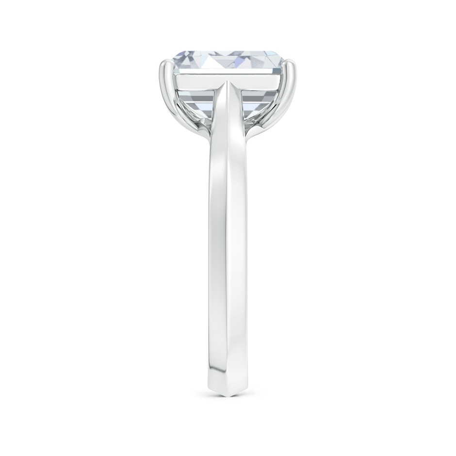 9x7mm GVS2 Emerald-Cut Diamond Knife-Edge Shank Trellis Engagement Ring in P950 Platinum side 299