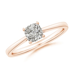 Cushion Diamond Solitaire Rings