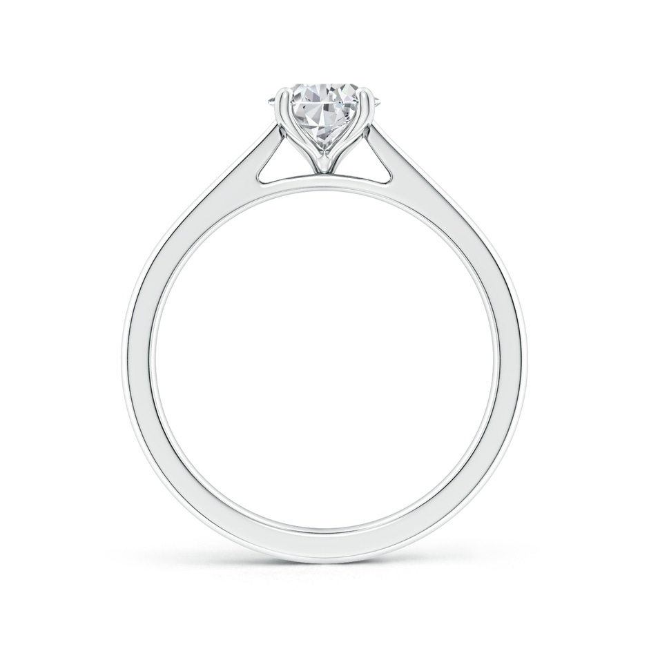 7.7x5.7mm HSI2 Pear Diamond Reverse Tapered Shank Cathedral Engagement Ring in White Gold side 199