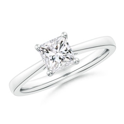 Princess Diamond Solitaire Rings