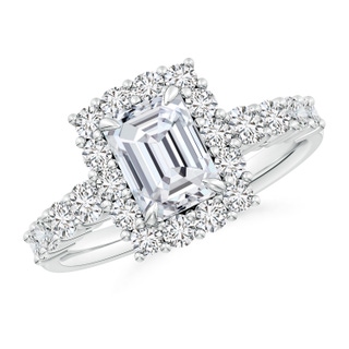 Emerald Cut H, SI2 Diamond