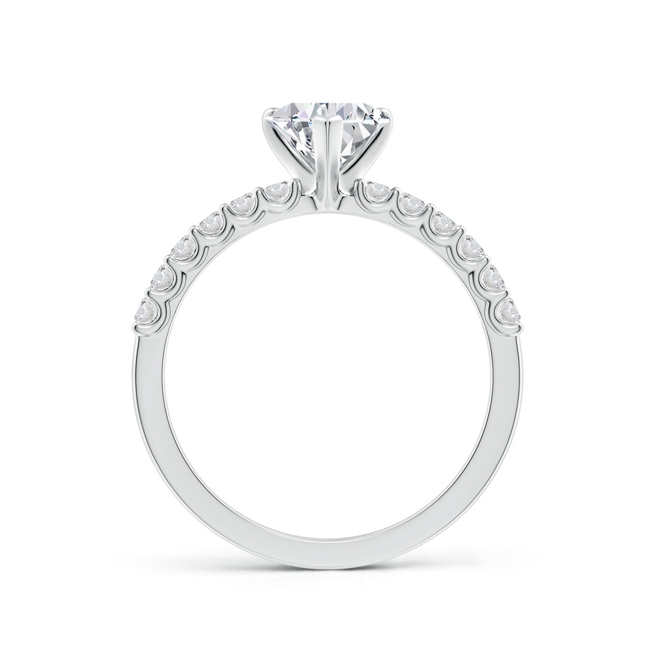 6.5mm HSI2 Heart Diamond Solitaire Engagement Ring with Diamond Accents in White Gold side 199