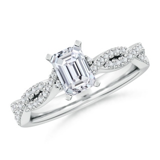 Emerald Cut H, SI2 Diamond