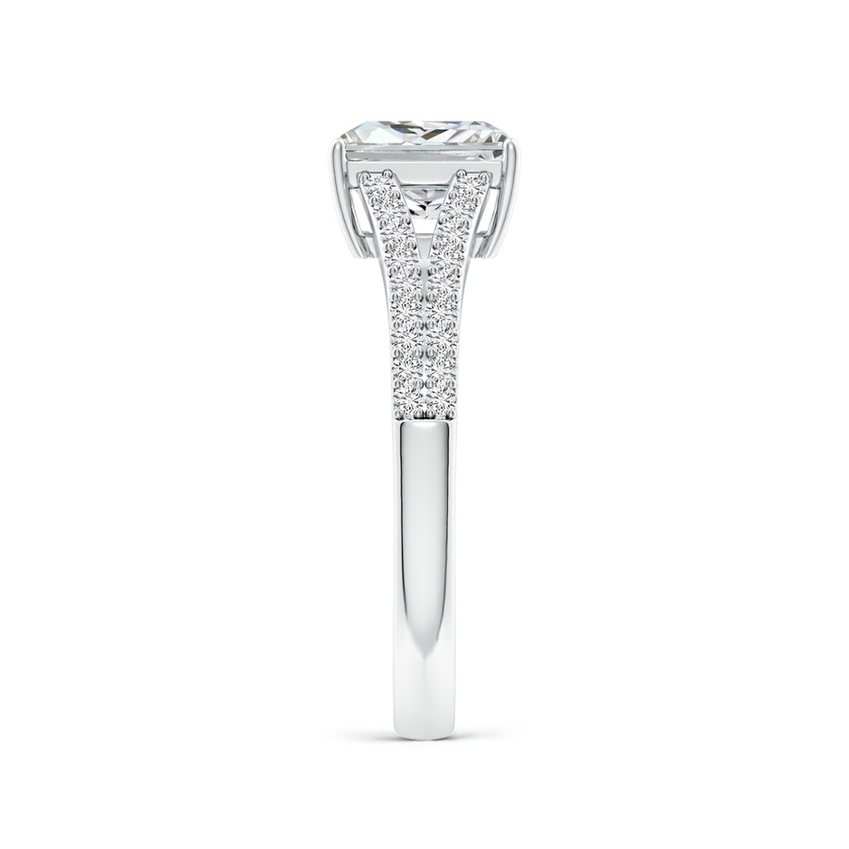 7x5mm HSI2 Solitaire Radiant-Cut Diamond Split Shank Engagement Ring in White Gold side 299