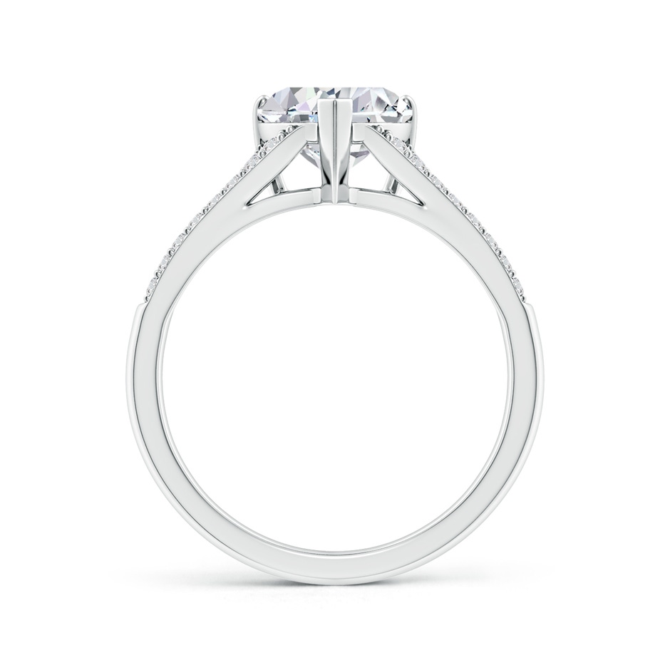 7.5mm HSI2 Solitaire Heart-Shaped Diamond Split Shank Engagement Ring in White Gold side 199