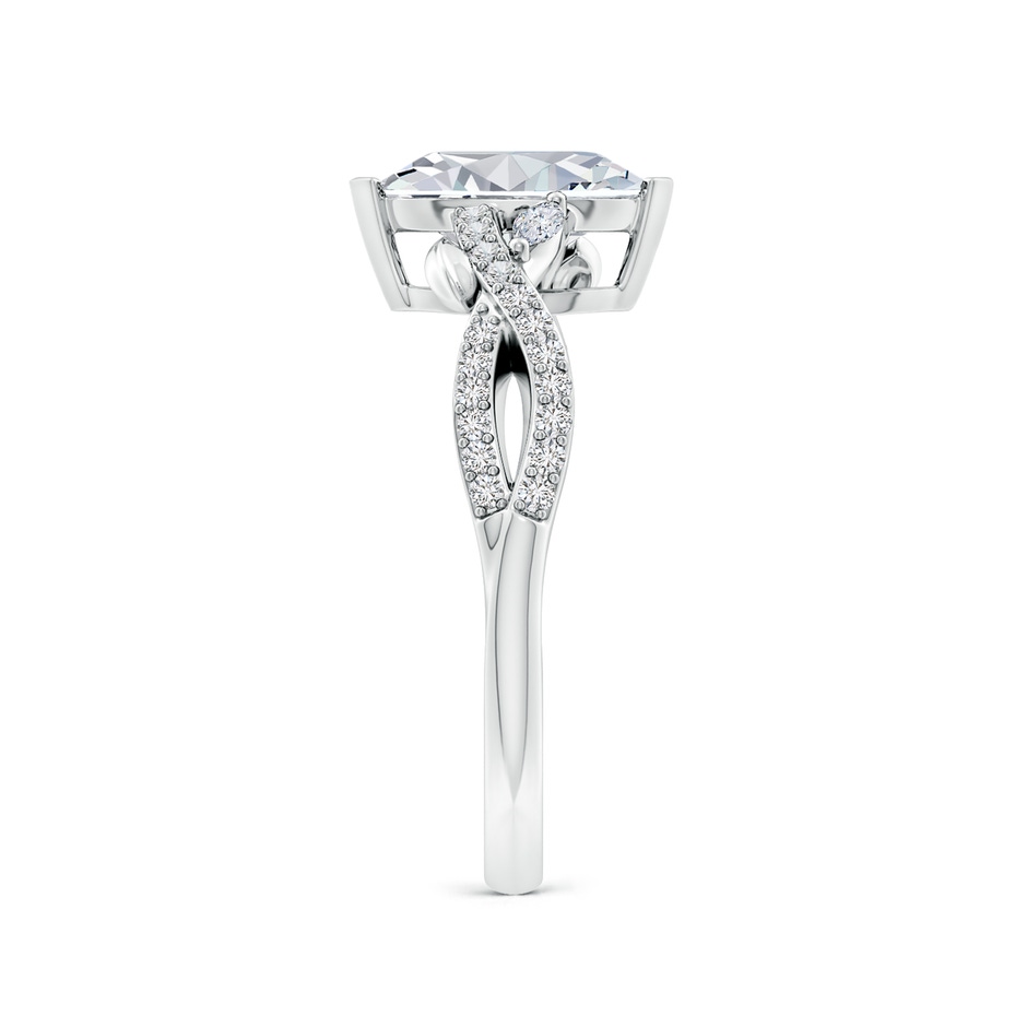 9x4.5mm HSI2 Nature-Inspired Marquise Diamond Side Stone Engagement Ring in White Gold side 299