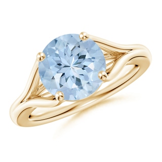 Round AA Aquamarine