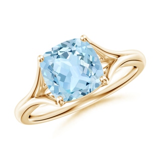Cushion AAA Aquamarine