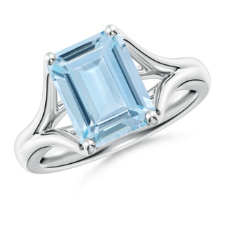 Emerald Cut AA Aquamarine