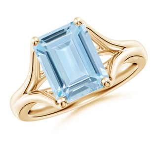 Emerald Cut AA Aquamarine