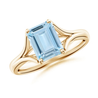 Emerald Cut AA Aquamarine