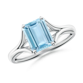 Emerald Cut AAA Aquamarine