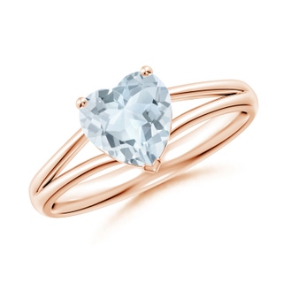 Heart A Aquamarine