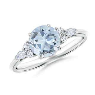 Round A Aquamarine