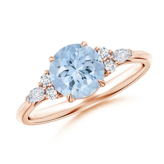 Round AA Aquamarine