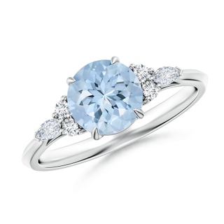 Round AA Aquamarine