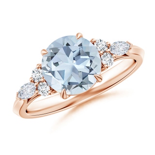 Round A Aquamarine