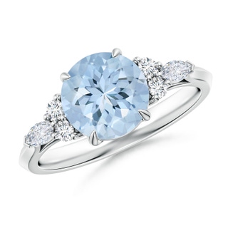 Round AA Aquamarine