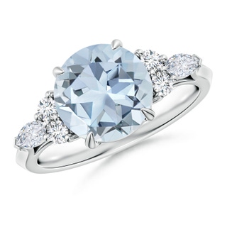 Round A Aquamarine