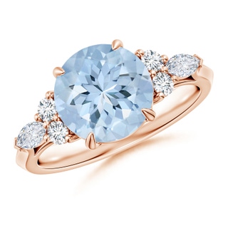 Round AA Aquamarine