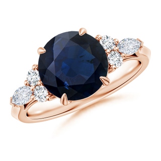Round A Blue Sapphire